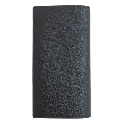 SAINT LAURENT サンローラン シンプルデザイン 長財布（小銭入れあり） レザー メンズ 中古