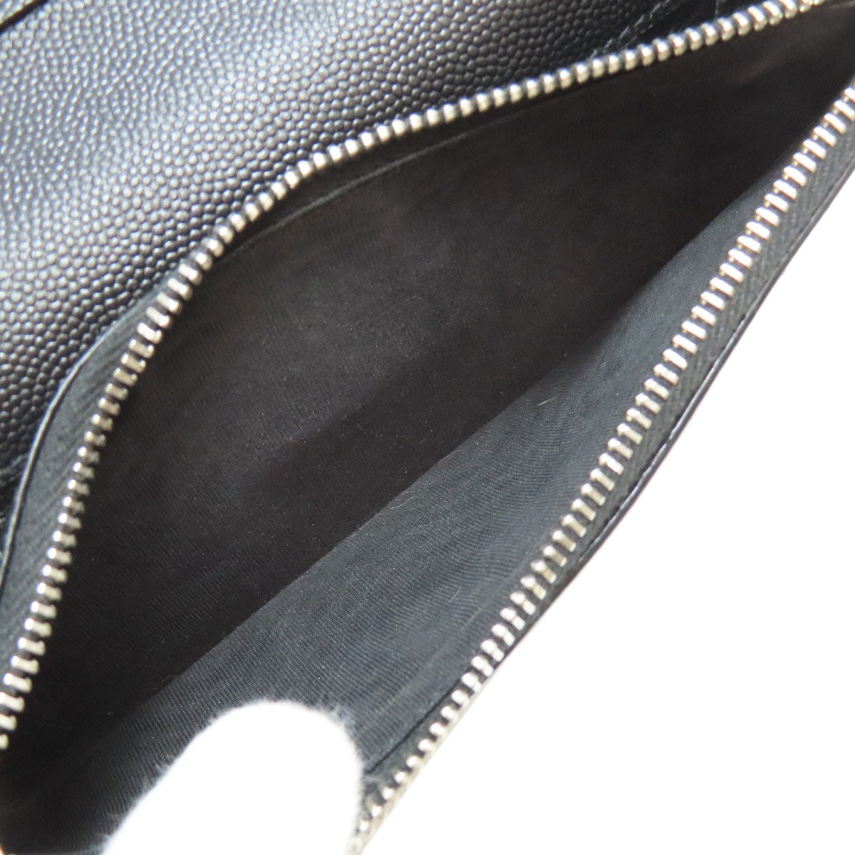 SAINT LAURENT サンローラン シンプルデザイン 長財布（小銭入れあり） レザー メンズ 中古