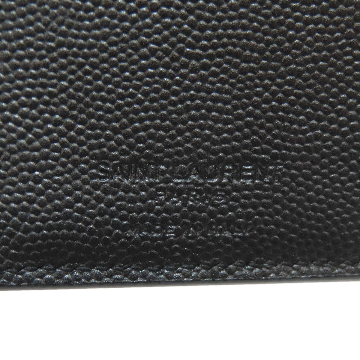 SAINT LAURENT サンローラン シンプルデザイン 長財布（小銭入れあり） レザー メンズ 中古