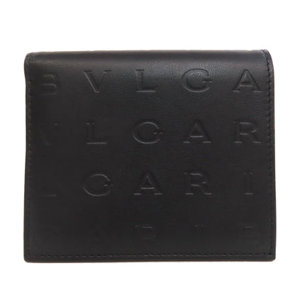 BVLGARI ブルガリ インフィニートゥム コンパクトウォレット 二つ折り財布（小銭入れあり） カーフ レディース 中古