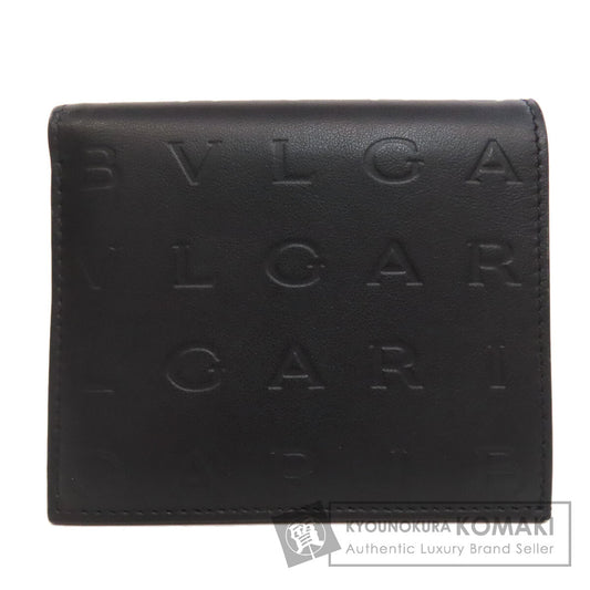 BVLGARI ブルガリ インフィニートゥム コンパクトウォレット 二つ折り財布（小銭入れあり） カーフ レディース 中古