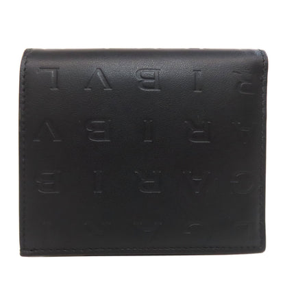BVLGARI ブルガリ インフィニートゥム コンパクトウォレット 二つ折り財布（小銭入れあり） カーフ レディース 中古