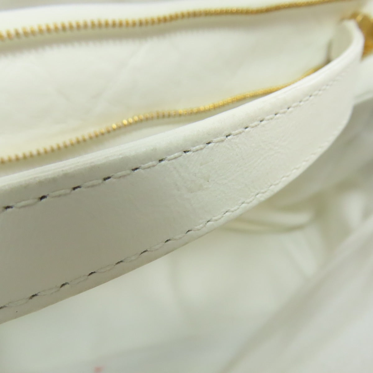 CHANEL シャネル マトラッセ ゴールド金具 2WAY ショルダーバッグ カーフ レディース 中古