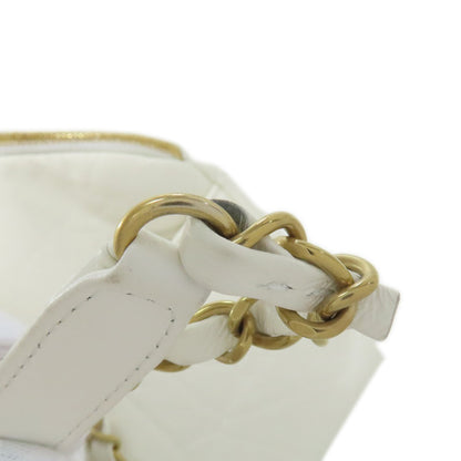 CHANEL シャネル マトラッセ ゴールド金具 2WAY ショルダーバッグ カーフ レディース 中古