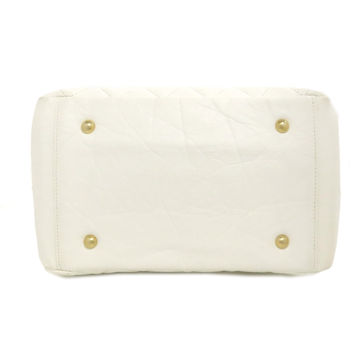 CHANEL シャネル マトラッセ ゴールド金具 2WAY ショルダーバッグ カーフ レディース 中古