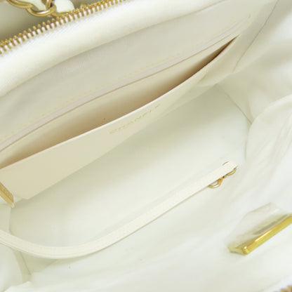 CHANEL シャネル マトラッセ ゴールド金具 2WAY ショルダーバッグ カーフ レディース 中古