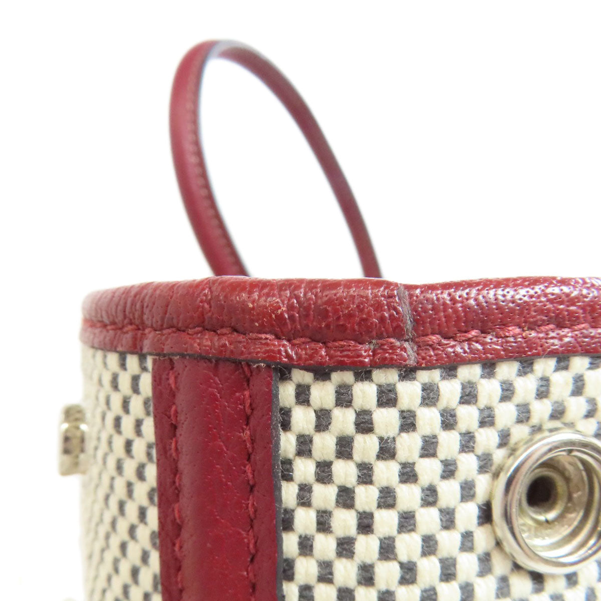 HERMES エルメス ガーデンパーティTPM シルバー金具 トートバッグ キャンバス レディース 中古