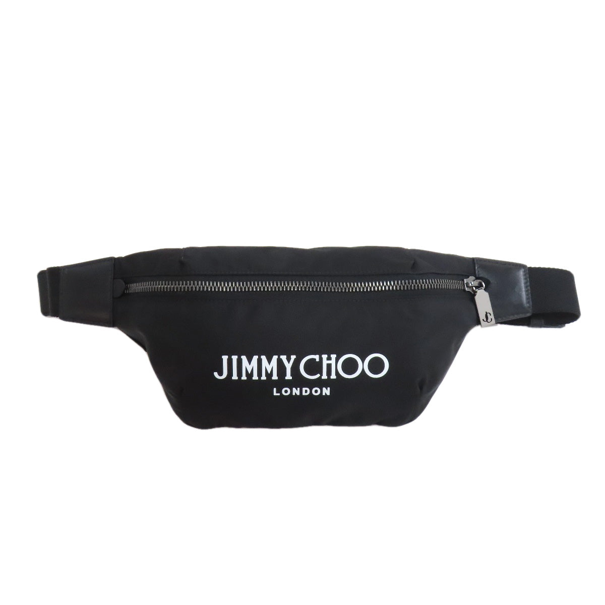 Jimmy Choo ジミーチュウ ロゴ ヒップバッグ・ウエストバッグ ナイロン レディース 中古