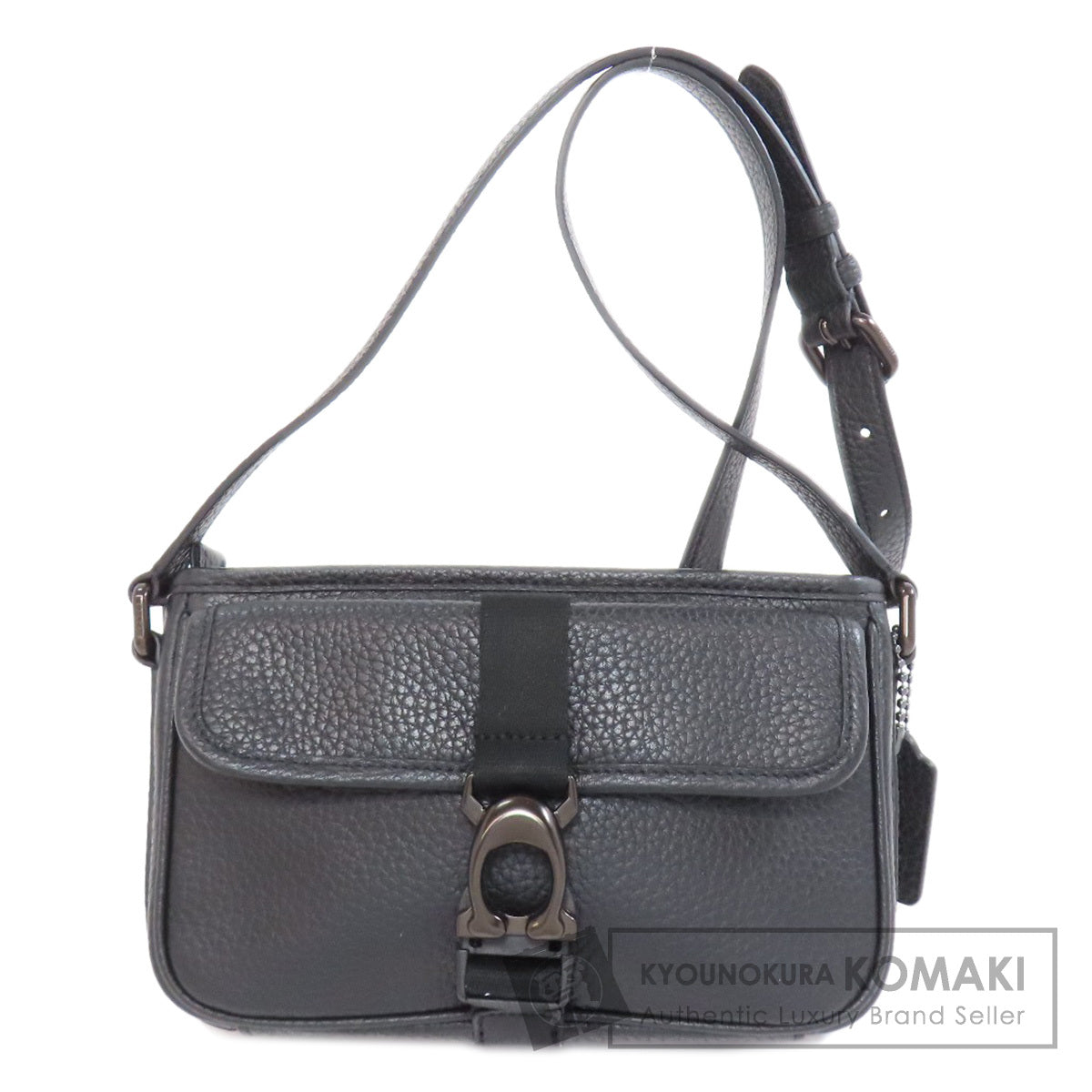 COACH コーチ CM335 ベック スリム ショルダーバッグ レザー レディース 中古