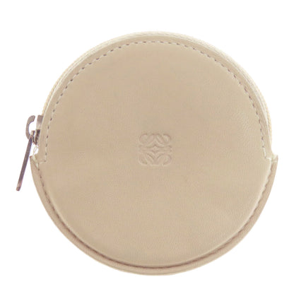 LOEWE ロエベ アナグラム 丸形 コインケース カーフ レディース 中古