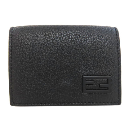FENDI フェンディ 7M0280 ロゴ 二つ折り財布（小銭入れあり） レザー レディース 中古
