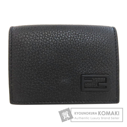 FENDI フェンディ 7M0280 ロゴ 二つ折り財布（小銭入れあり） レザー レディース 中古
