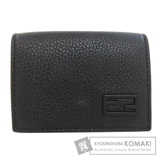 FENDI フェンディ 7M0280 ロゴ 二つ折り財布（小銭入れあり） レザー レディース 中古