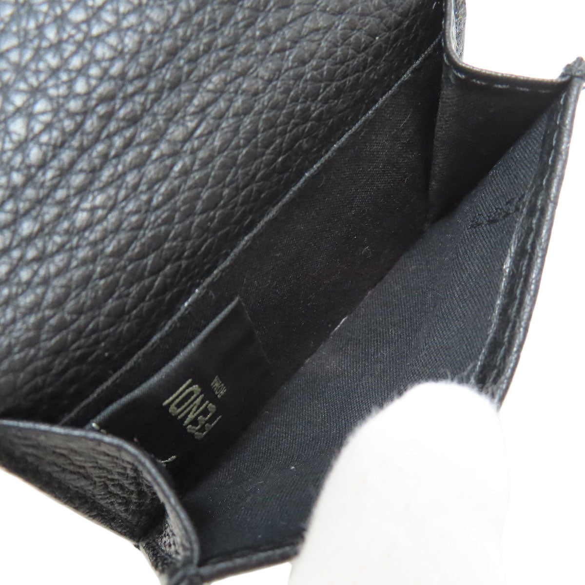 FENDI フェンディ 7M0280 ロゴ 二つ折り財布（小銭入れあり） レザー レディース 中古