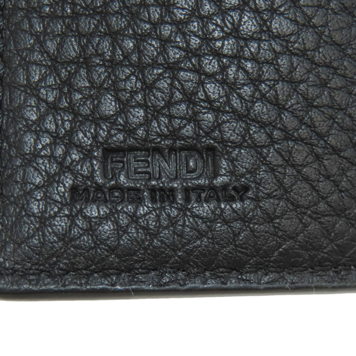 FENDI フェンディ 7M0280 ロゴ 二つ折り財布（小銭入れあり） レザー レディース 中古
