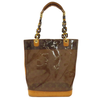LOUIS VUITTON ルイヴィトン M92501 カバ・アンブルMM トートバッグ ビニール レディース 中古