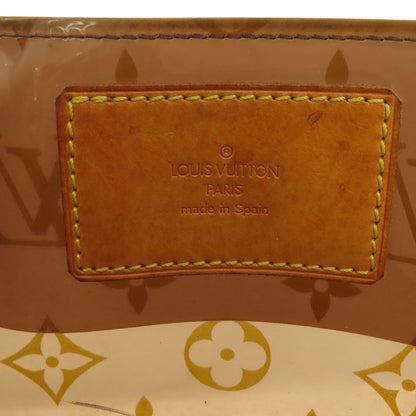 LOUIS VUITTON ルイヴィトン M92501 カバ・アンブルMM トートバッグ ビニール レディース 中古