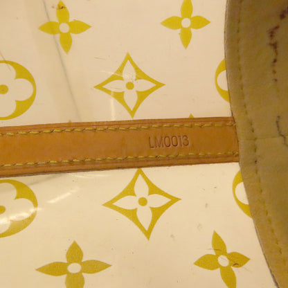 LOUIS VUITTON ルイヴィトン M92501 カバ・アンブルMM トートバッグ ビニール レディース 中古