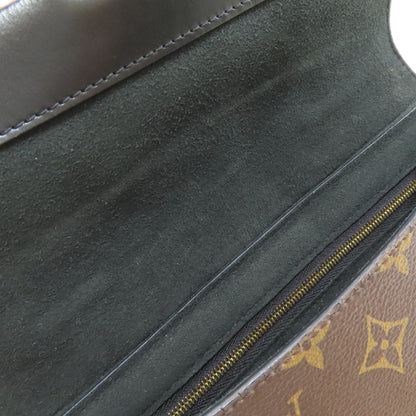 LOUIS VUITTON ルイヴィトン M43125 フラップバッグMM 2WAY ハンドバッグ モノグラムキャンバス レディース 中古