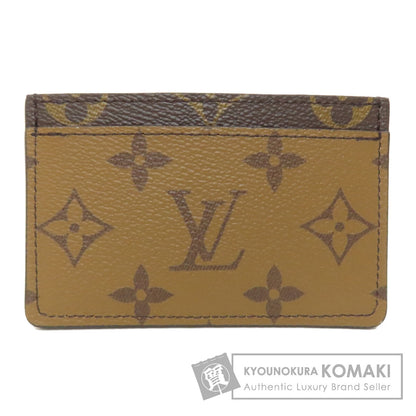 LOUIS VUITTON ルイヴィトン M69161 ポルトカルト・サーンプル カードケース モノグラムリバース レディース 中古