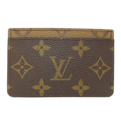 LOUIS VUITTON ルイヴィトン M69161 ポルトカルト・サーンプル カードケース モノグラムリバース レディース 中古