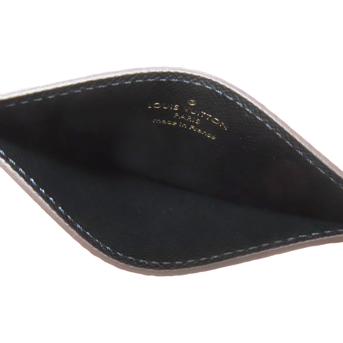 LOUIS VUITTON ルイヴィトン M69161 ポルトカルト・サーンプル カードケース モノグラムリバース レディース 中古