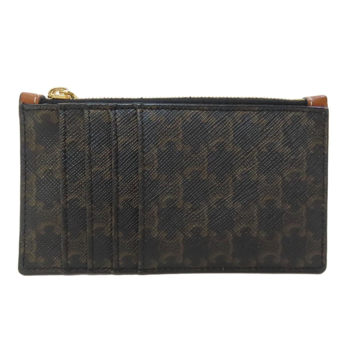 CELINE セリーヌ トリオンフ コインケース PVC メンズ 中古