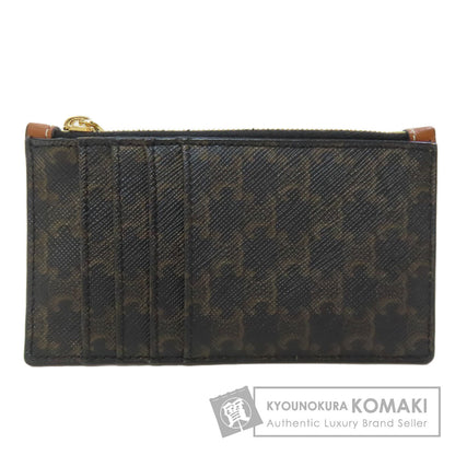 CELINE セリーヌ トリオンフ コインケース PVC メンズ 中古