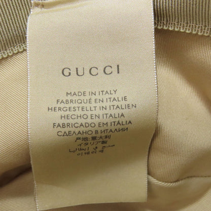 GUCCI グッチ バケットハット GG 帽子 キャンバス レディース 中古