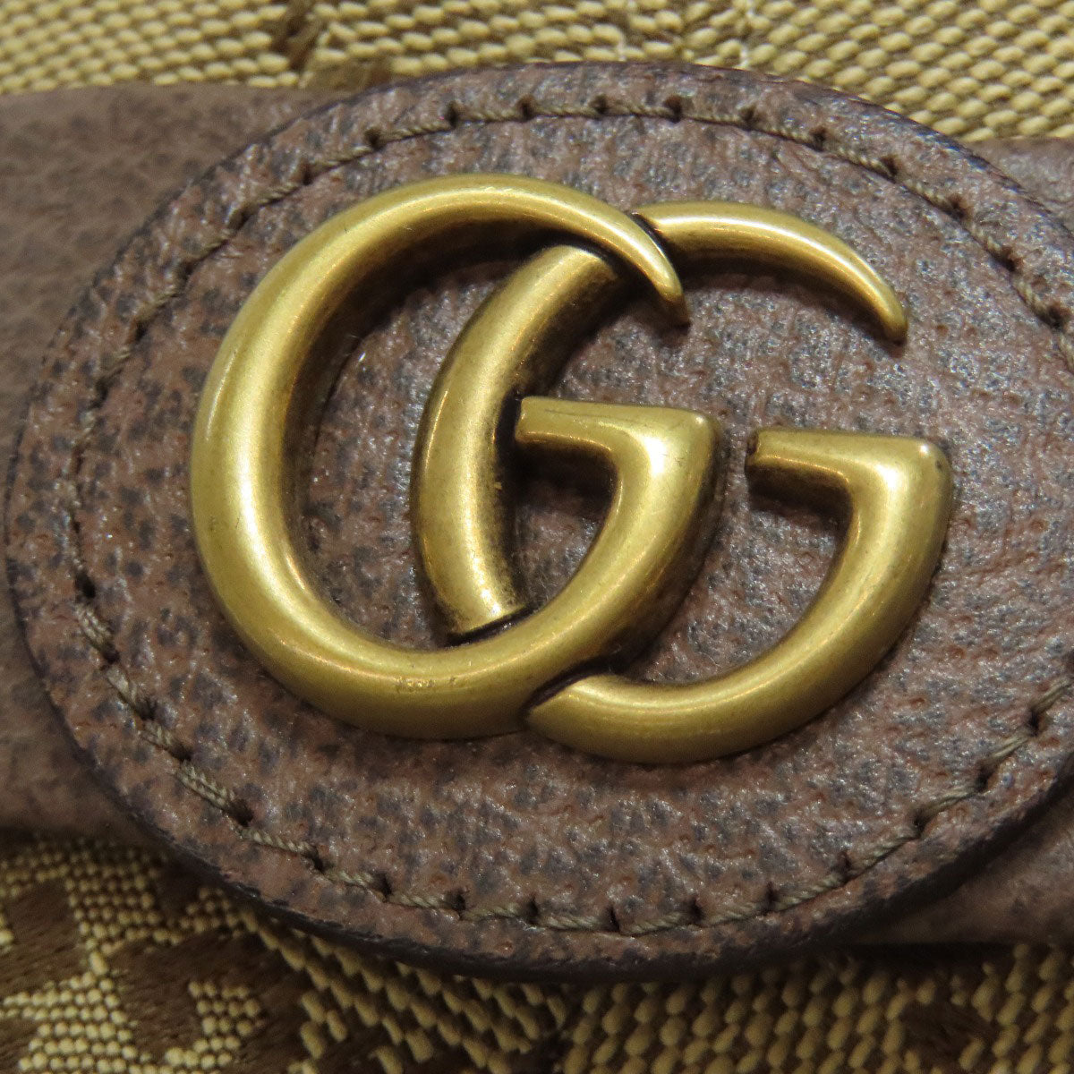 GUCCI グッチ バケットハット GG 帽子 キャンバス レディース 中古
