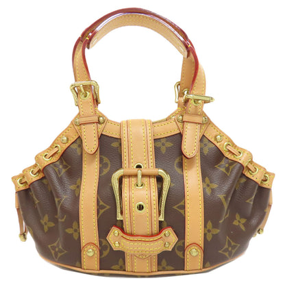 LOUIS VUITTON ルイヴィトン M92399 テダPM ハンドバッグ モノグラムキャンバス レディース 中古