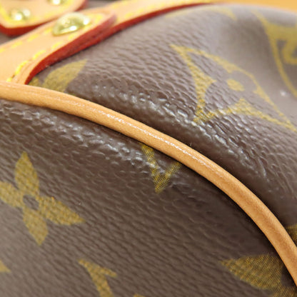 LOUIS VUITTON ルイヴィトン M92399 テダPM ハンドバッグ モノグラムキャンバス レディース 中古