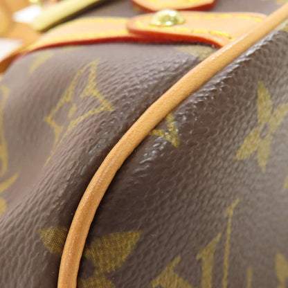 LOUIS VUITTON ルイヴィトン M92399 テダPM ハンドバッグ モノグラムキャンバス レディース 中古