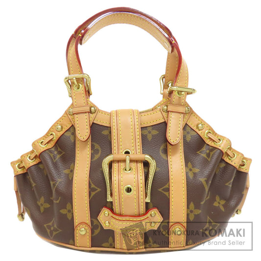 LOUIS VUITTON ルイヴィトン M92399 テダPM ハンドバッグ モノグラムキャンバス レディース 中古