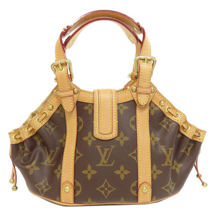 LOUIS VUITTON ルイヴィトン M92399 テダPM ハンドバッグ モノグラムキャンバス レディース 中古