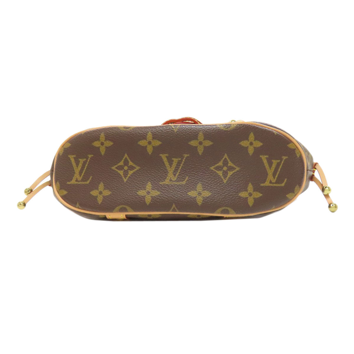LOUIS VUITTON ルイヴィトン M92399 テダPM ハンドバッグ モノグラムキャンバス レディース 中古