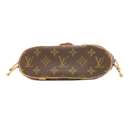 LOUIS VUITTON ルイヴィトン M92399 テダPM ハンドバッグ モノグラムキャンバス レディース 中古
