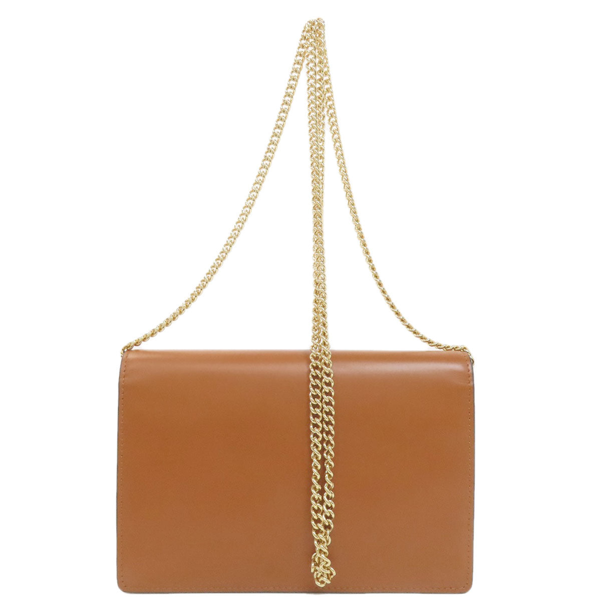 FENDI フェンディ チェーンショルダー ショルダーバッグ カーフ レディース 中古