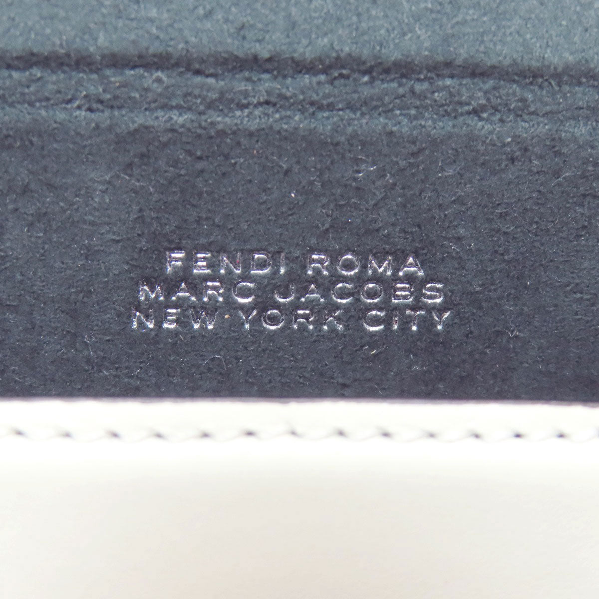 FENDI フェンディ マークジェイコブスコラボ ショルダーバッグ カーフ レディース 中古
