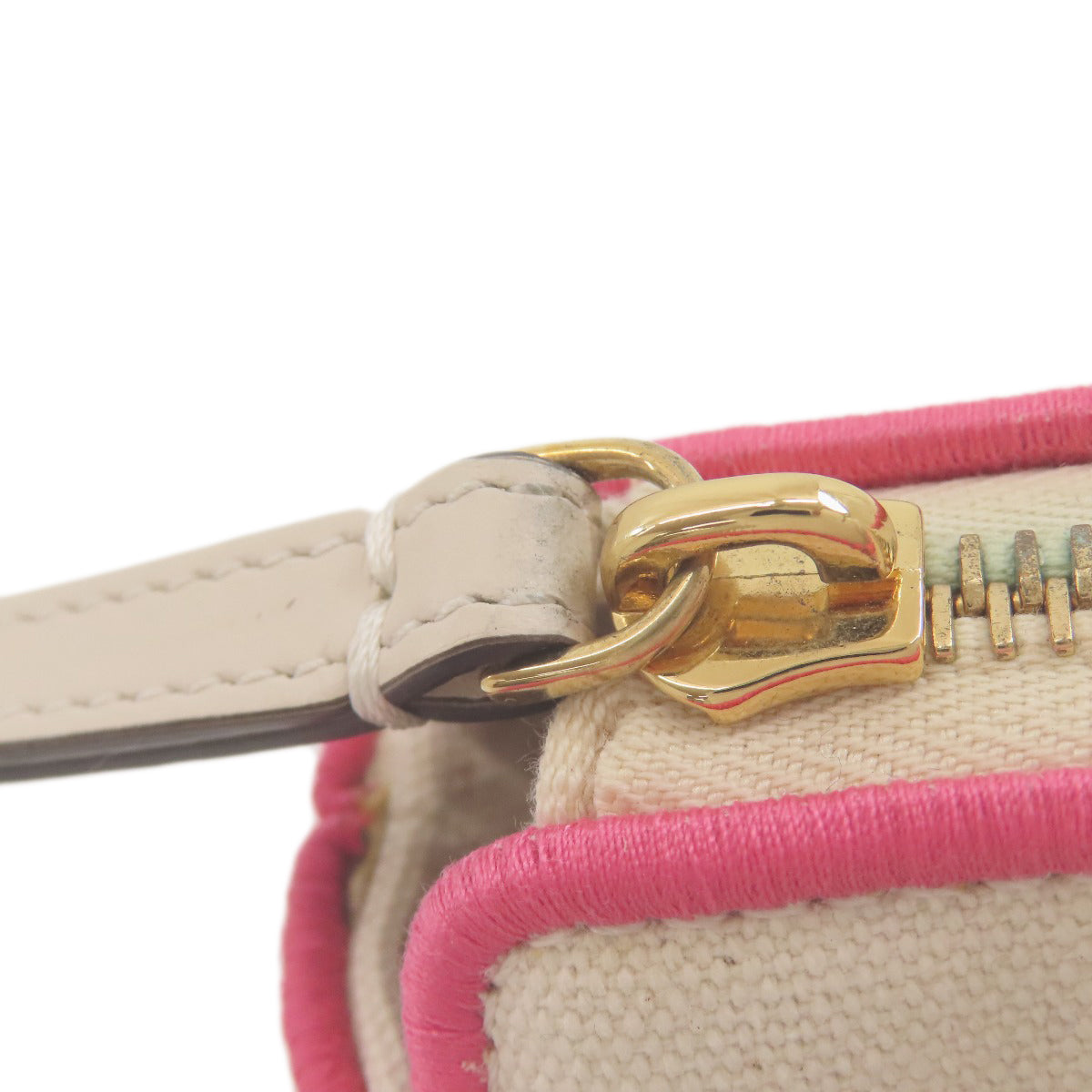 FENDI フェンディ ミニ バイザウェイ 2WAY ハンドバッグ キャンバス レディース 中古