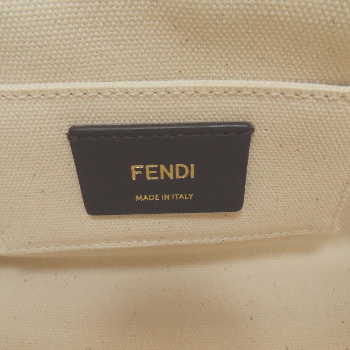 FENDI フェンディ ミニ バイザウェイ 2WAY ハンドバッグ キャンバス レディース 中古