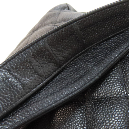 CHANEL シャネル マトラッセ ゴールド金具 トートバッグ グレインド カーフスキン レディース 中古