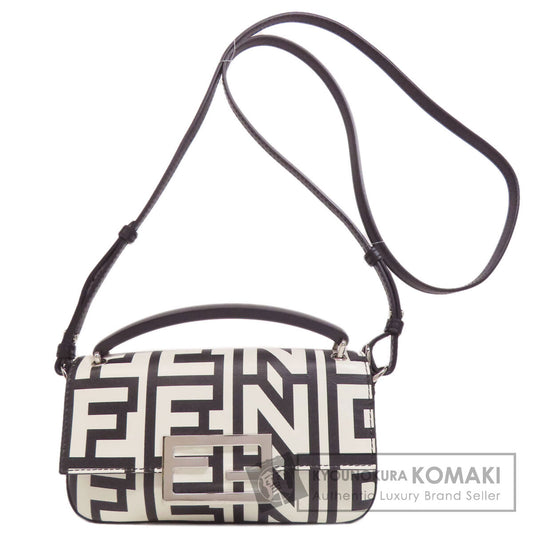 FENDI フェンディ マークジェイコブスコラボ バゲット フォンポーチ 2WAY ショルダーバッグ カーフ レディース 中古