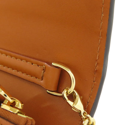 FENDI フェンディ チェーンショルダー ショルダーバッグ レザー レディース 中古