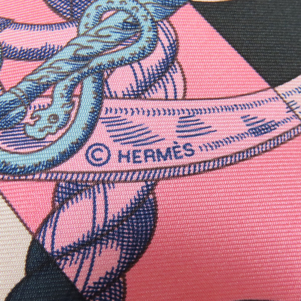 HERMES エルメス シルキーシティ ショルダーバッグ シルク レディース 中古