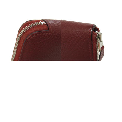 HERMES エルメス アザップロング ルージュセリエ シルバー金具 長財布（小銭入れあり） トゴ レディース 中古