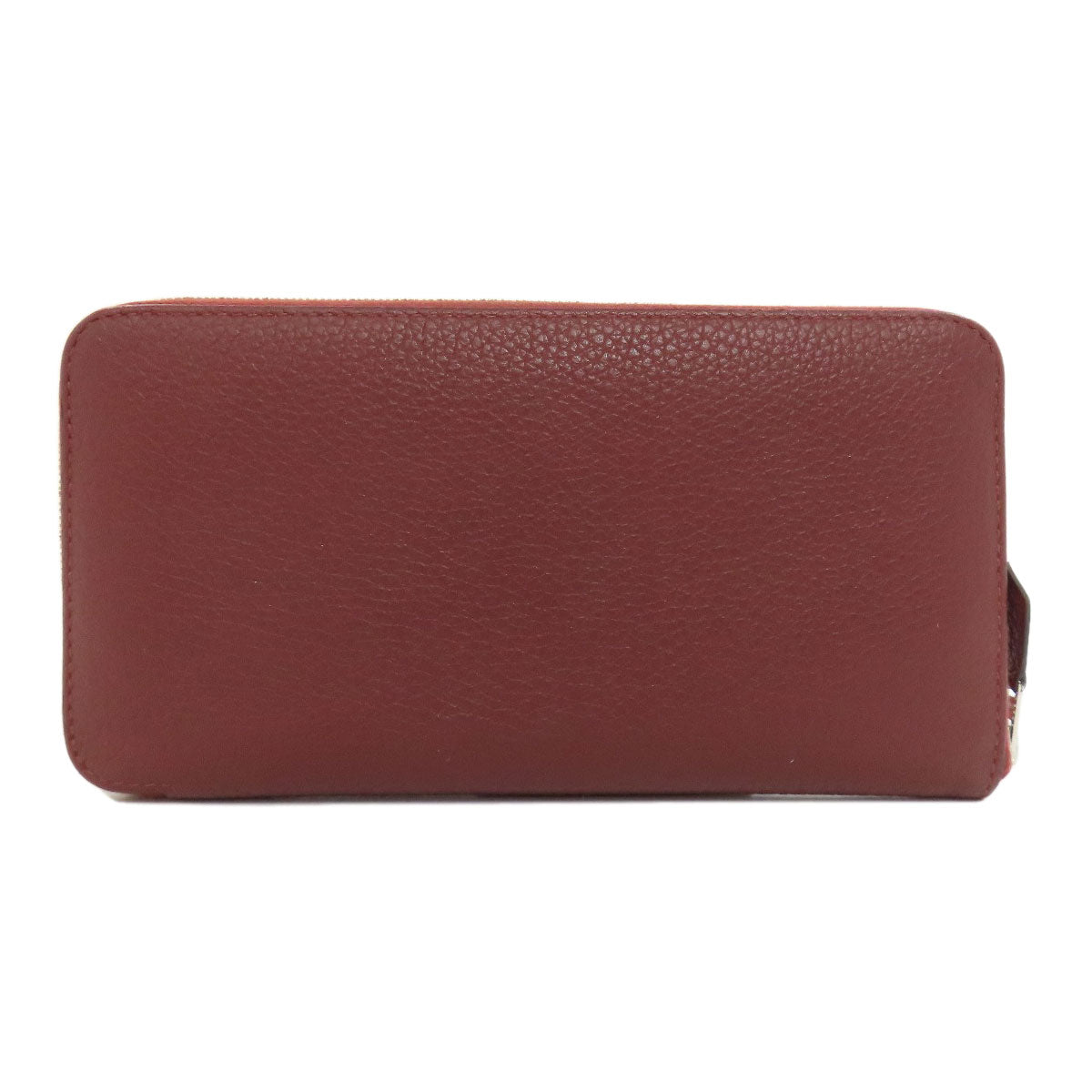 HERMES エルメス アザップロング ルージュセリエ シルバー金具 長財布（小銭入れあり） トゴ レディース 中古