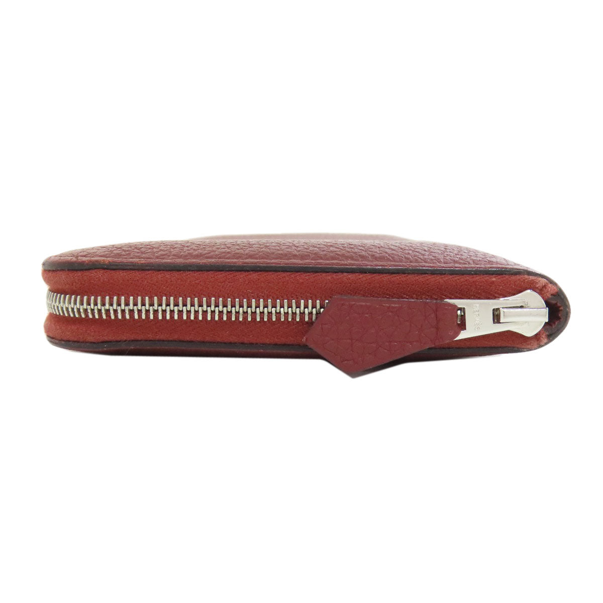 HERMES エルメス アザップロング ルージュセリエ シルバー金具 長財布（小銭入れあり） トゴ レディース 中古