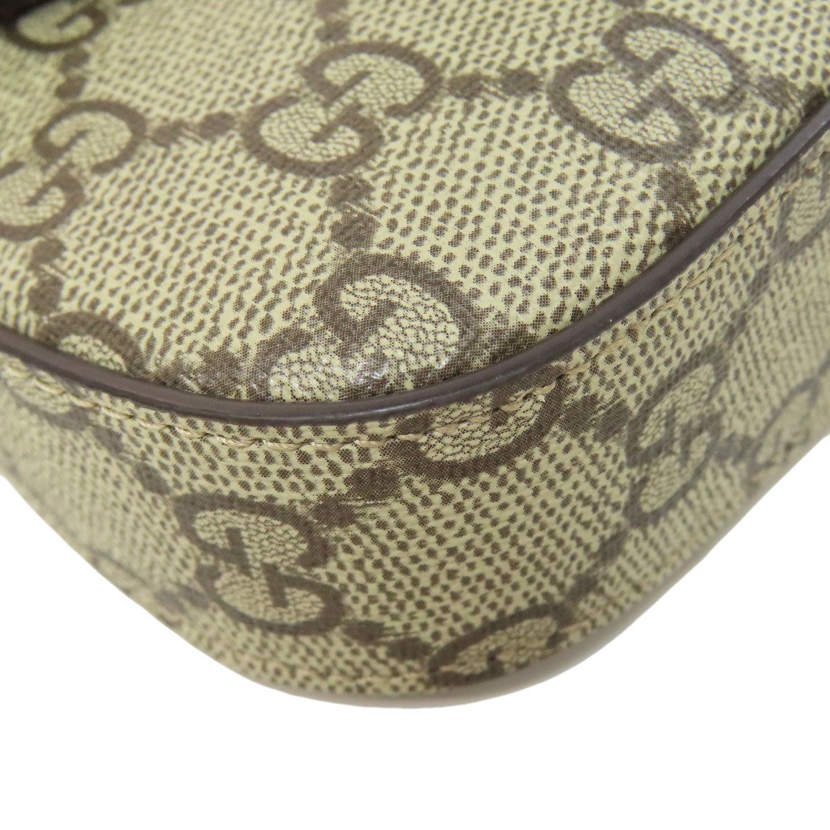 GUCCI グッチ 774209 ワンショルダー ホースビット GG 2WAY ショルダーバッグ PVC レディース 中古