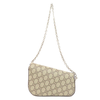 GUCCI グッチ 774209 ワンショルダー ホースビット GG 2WAY ショルダーバッグ PVC レディース 中古